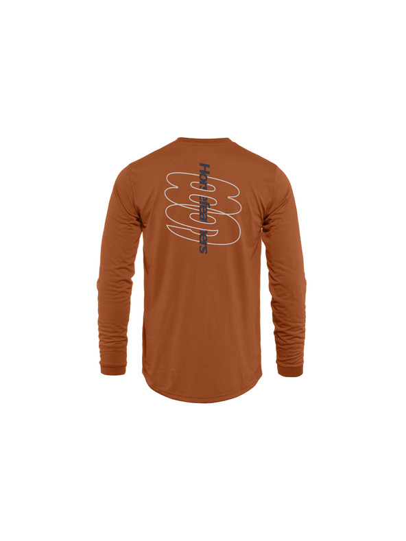 Horsefeathers Kolesarskа majica Fury LS - rust