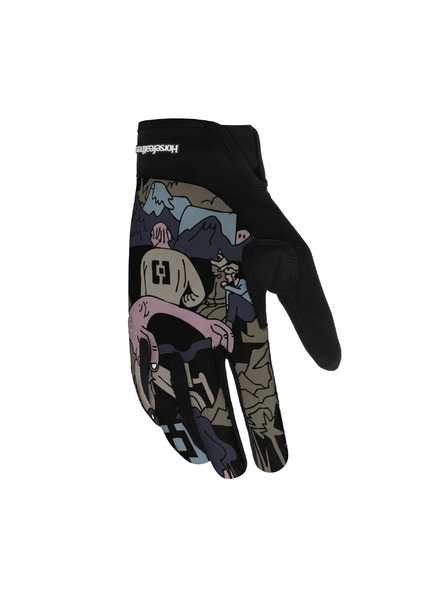 Horsefeathers Kolesarske rokavice Digger - doodle