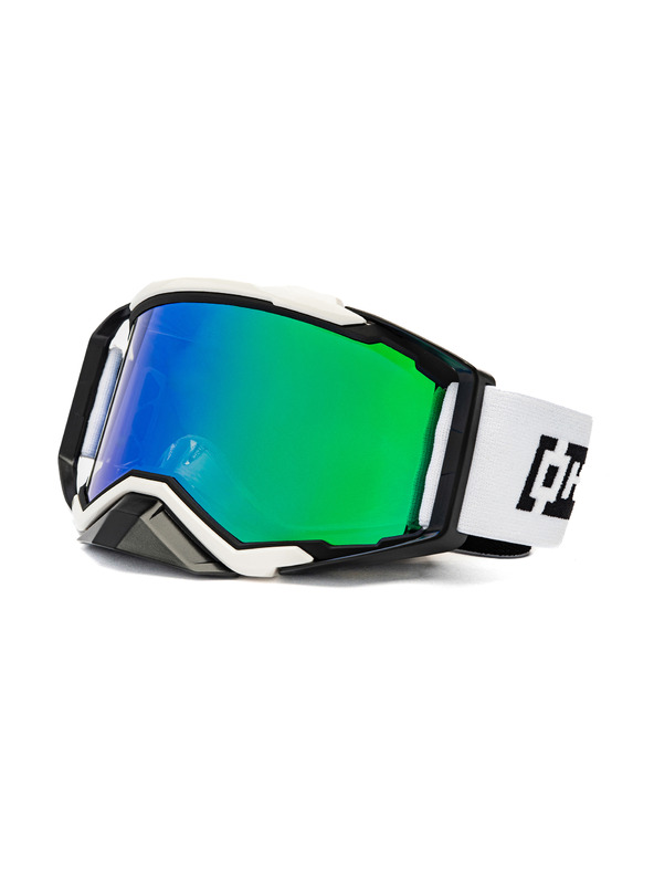 Horsefeathers Očala za kolo Garett - črna/bela