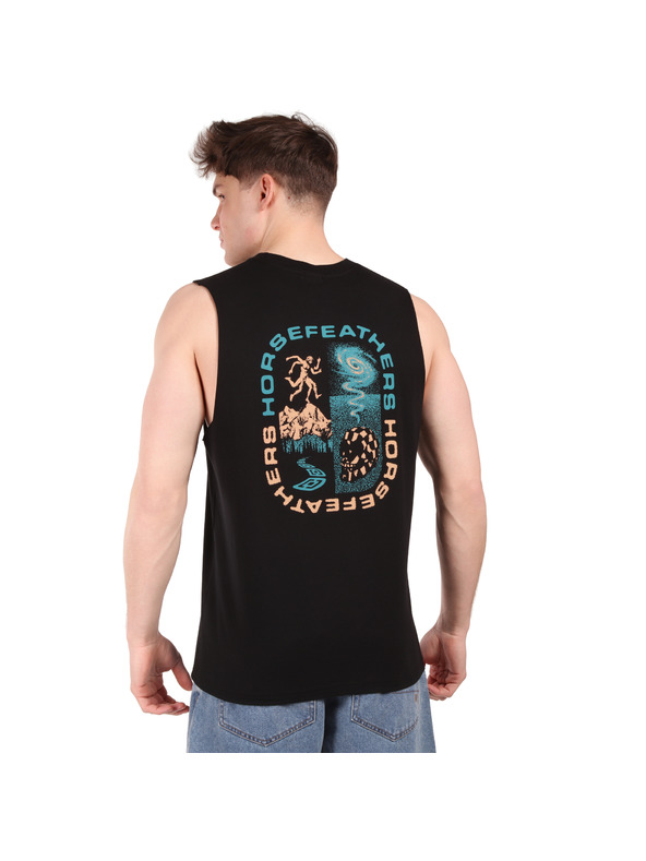 Horsefeathers Majica Instinct - black