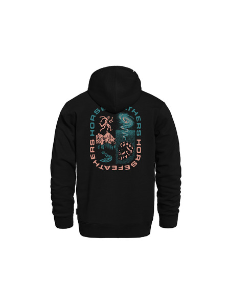 Horsefeathers Pulover Instinct - black