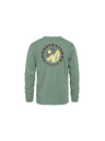 Horsefeathers Majica Altitude LS - iceberg green