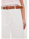 Moodo Kavbojke s širokimi hlačnicami bele Moodo