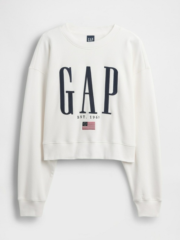 GAP Oversize jopica z logom VintageSoft GAP