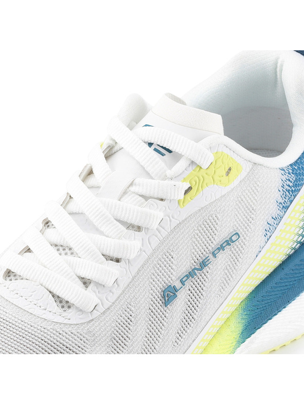 ALPINE PRO Ženska tekaška obuv s podplatom carbon plate ALPINE PRO HARRA white