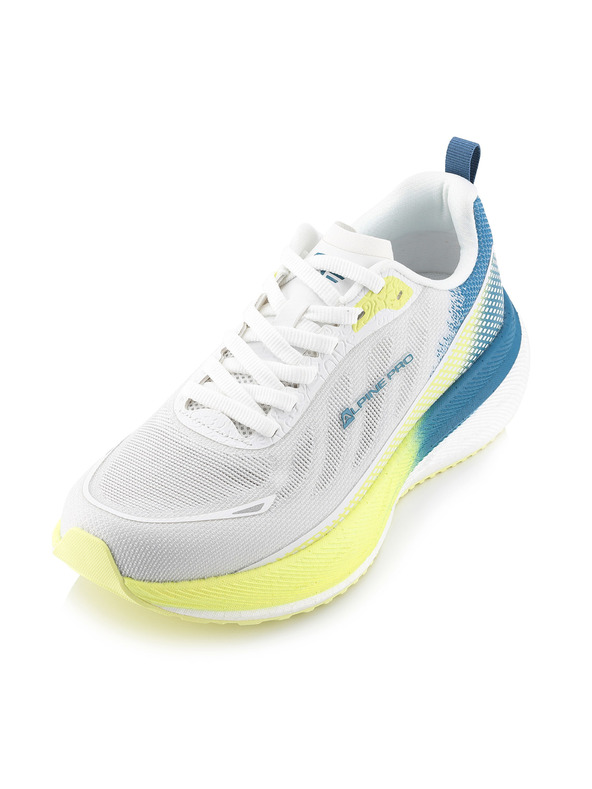 ALPINE PRO Ženska tekaška obuv s podplatom carbon plate ALPINE PRO HARRA white