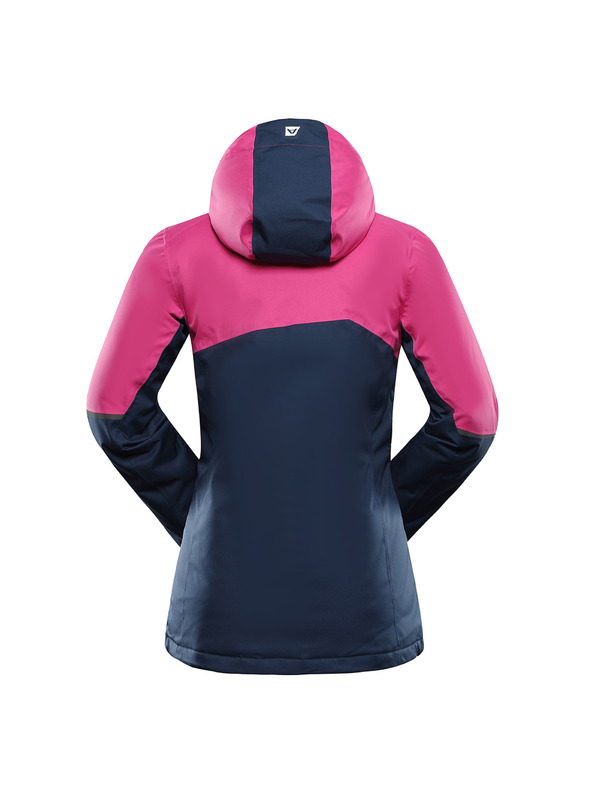 ALPINE PRO Ženska smučarska jakna z membrano ptx snow ALPINE PRO DEARA 2 fuchsia fedora