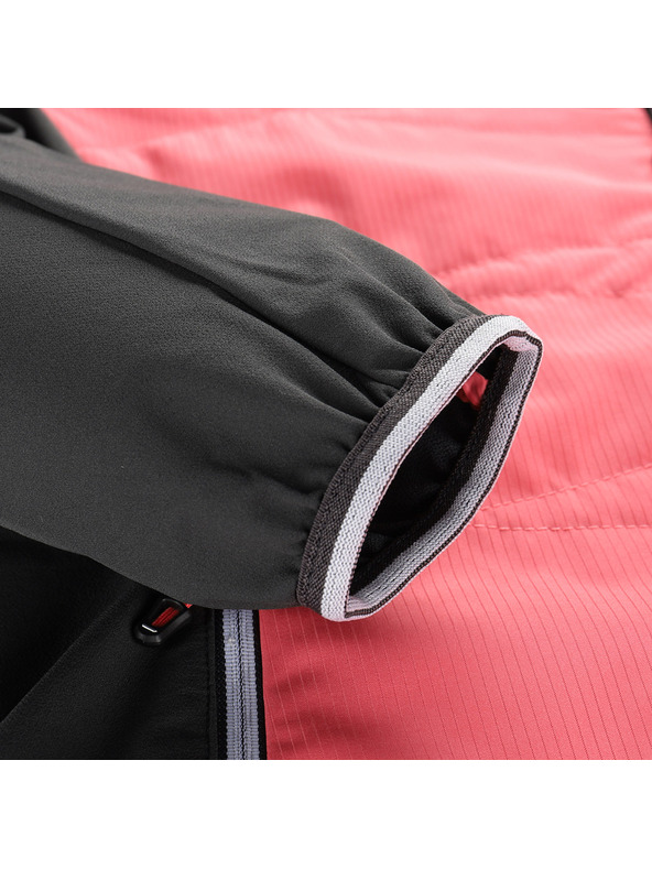 ALPINE PRO Ženska outdoor jakna z obdelavo dwr ALPINE PRO MORGENA calypso coral