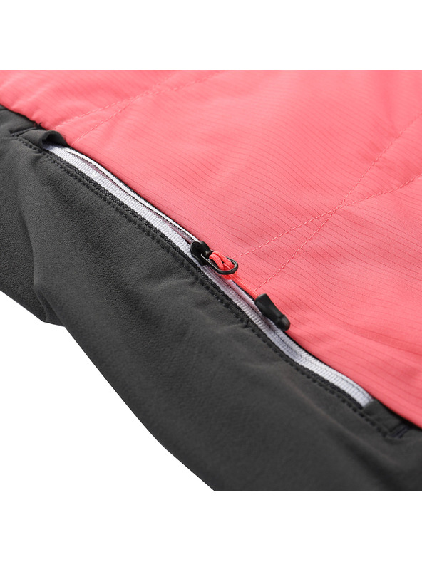 ALPINE PRO Ženska outdoor jakna z obdelavo dwr ALPINE PRO MORGENA calypso coral