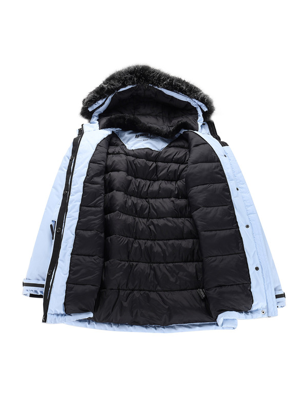 ALPINE PRO Ženska zimska jakna z membrano ptx ALPINE PRO WERDA 2 windsurfer