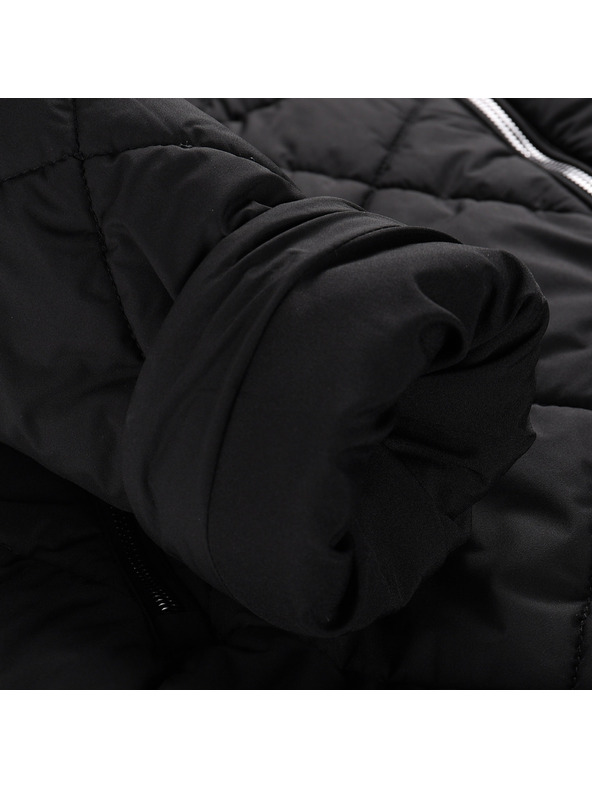 ALPINE PRO Ženski zimski mestni plašč z vodoodbojno obdelavo ALPINE PRO STAWA black