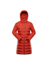 ALPINE PRO Ženski zimski ultralahek plašč hi-therm ALPINE PRO DEFRA red clay