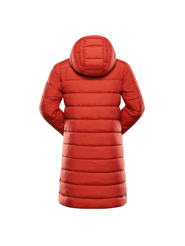 ALPINE PRO Ženski zimski ultralahek plašč hi-therm ALPINE PRO DEFRA red clay