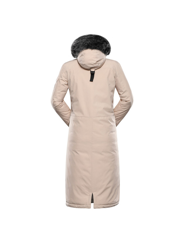 ALPINE PRO Ženski zimski plašč z membrano ptx ALPINE PRO WUSSA shifting sand