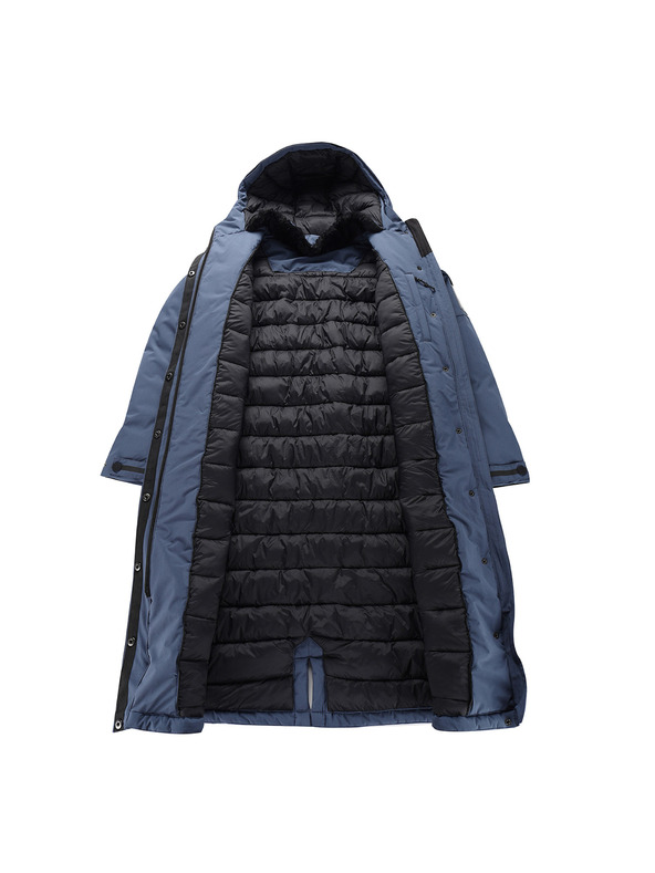 ALPINE PRO Ženski zimski plašč z membrano ptx ALPINE PRO WUSSA vintage indigo