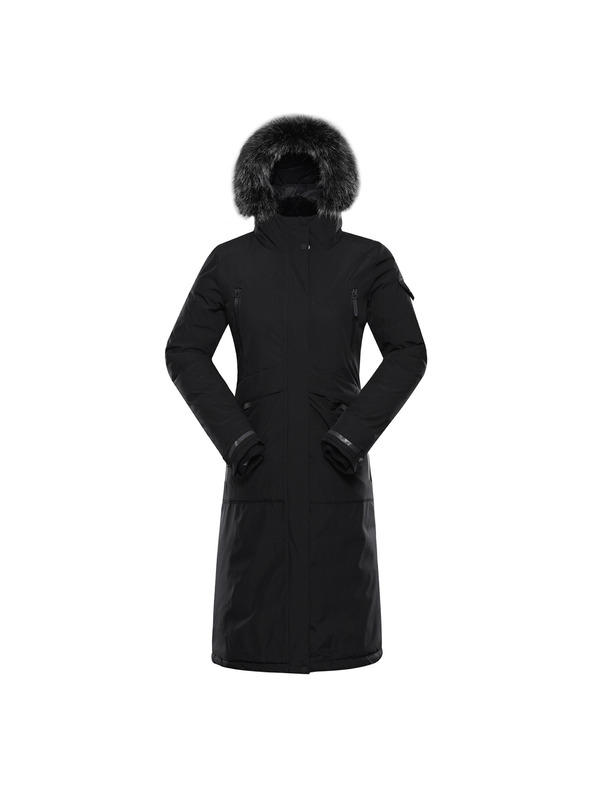 ALPINE PRO Ženski zimski plašč z membrano ptx ALPINE PRO WUSSA black