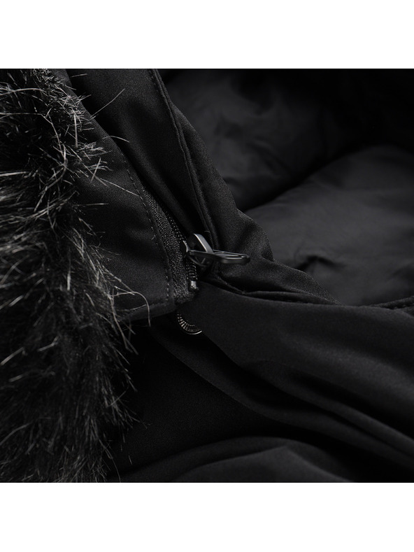 ALPINE PRO Ženski zimski plašč z membrano ptx ALPINE PRO WUSSA black