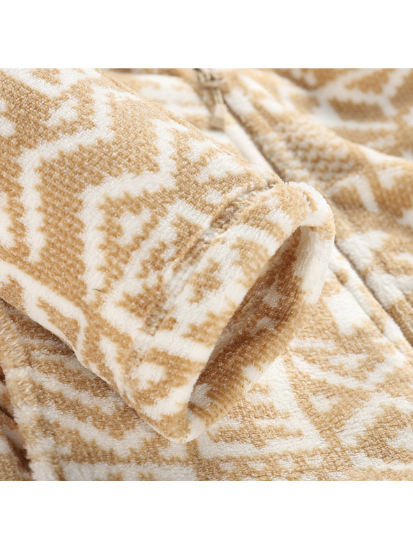 ALPINE PRO Ženska flis jopica s supratherm ALPINE PRO EFLINA white pepper varianta pa