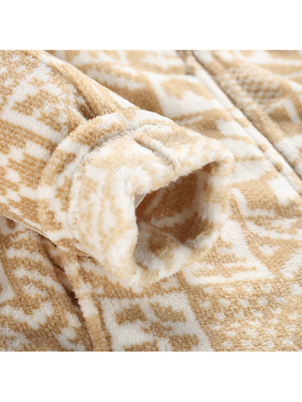 ALPINE PRO Ženska flis jopica s supratherm ALPINE PRO EFLINA white pepper varianta pa