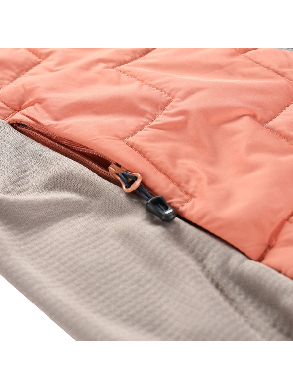 ALPINE PRO Ženska jopica z merino polnilom ALPINE PRO JORWA tawny orange