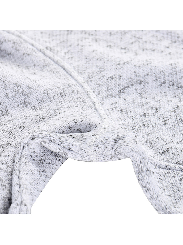 ALPINE PRO Ženska topla jopica z zadrgo ALPINE PRO ZEGA 2 white