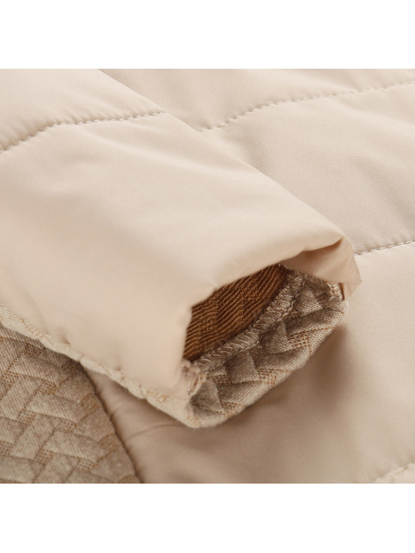 ALPINE PRO Ženske obleke s toplo polnilo hi-therm ALPINE PRO OLWA white pepper