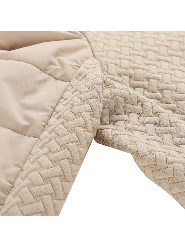 ALPINE PRO Ženske obleke s toplo polnilo hi-therm ALPINE PRO OLWA white pepper