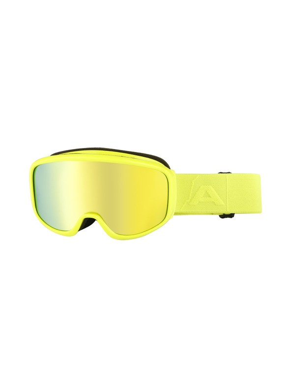 ALPINE PRO Otroška smučarska očala ALPINE PRO LOSSE neon safety yellow
