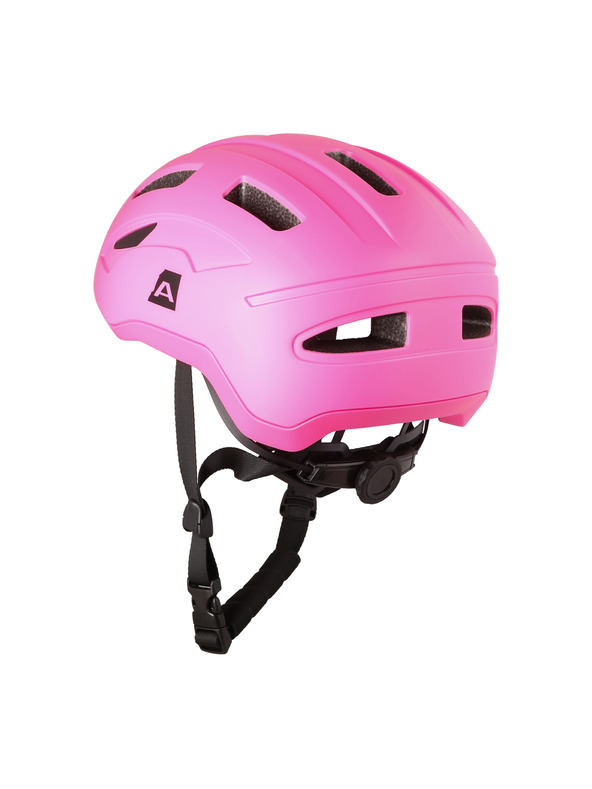 ALPINE PRO Otroška kolesarska čelada ap 52-56 cm ALPINE PRO OWERO pink glo