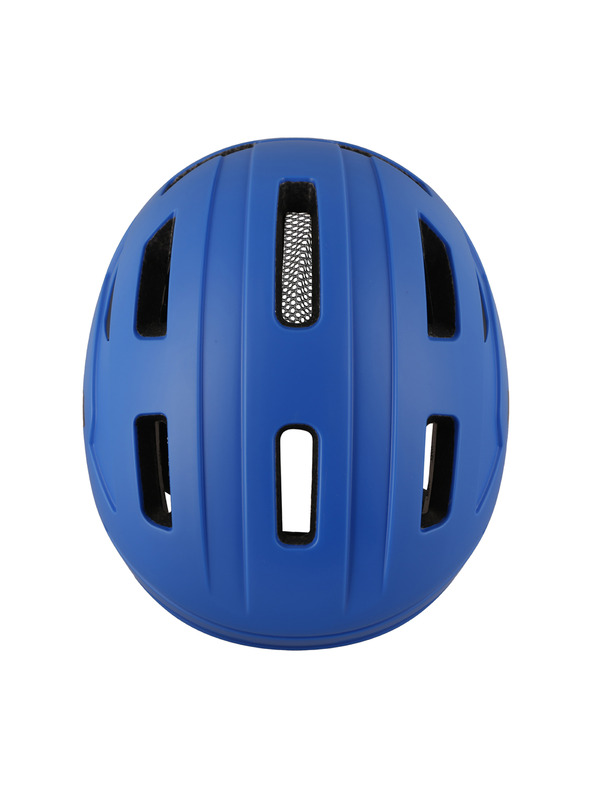 ALPINE PRO Otroška kolesarska čelada ap 52-56 cm ALPINE PRO OWERO electric blue lemonade