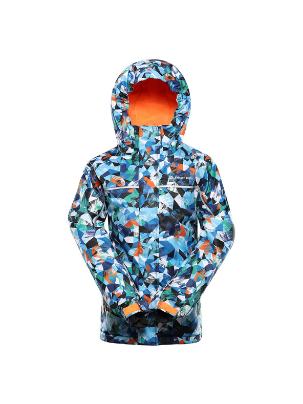 ALPINE PRO Otroška smučarska jakna z membrano ptx snow ALPINE PRO KIWERO white varianta pd