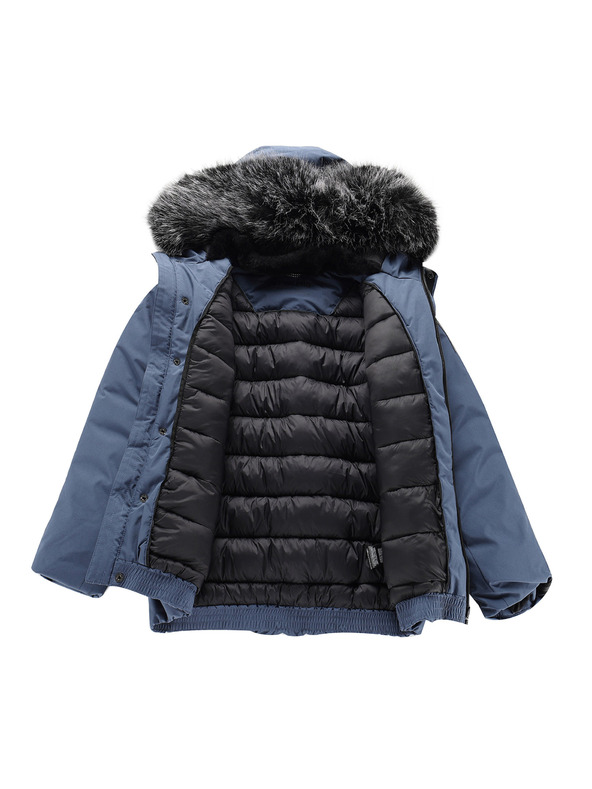 ALPINE PRO Otroška jakna z membrano ptx ALPINE PRO WERDO 2 vintage indigo