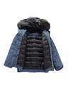 ALPINE PRO Otroška jakna z membrano ptx ALPINE PRO WERDO 2 vintage indigo