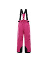 ALPINE PRO Otroške smučarske hlače z membrano ptx snow ALPINE PRO EDESO 2 fuchsia fedora