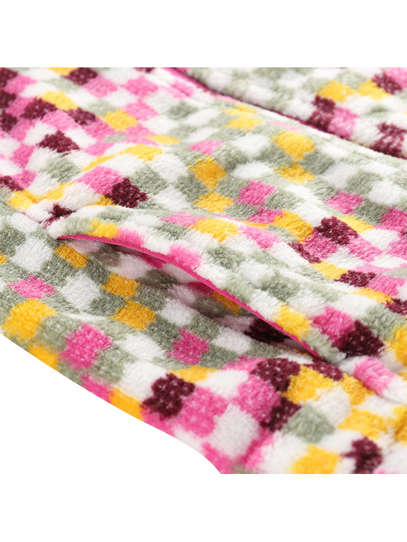 ALPINE PRO Otroška flisasta jopa s supratherm ALPINE PRO EFLINO fuchsia fedora različica pc