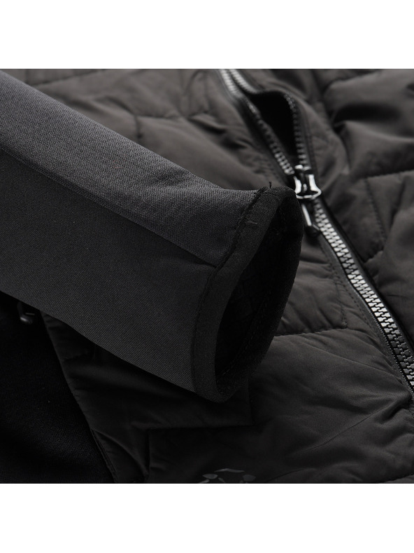 ALPINE PRO Otroška jopa z merino polnilom ALPINE PRO JORWO 2 black