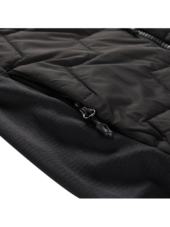 ALPINE PRO Otroška jopa z merino polnilom ALPINE PRO JORWO 2 black