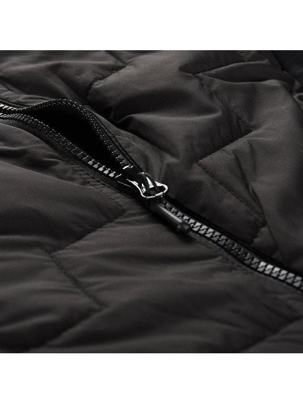 ALPINE PRO Otroška jopa z merino polnilom ALPINE PRO JORWO 2 black