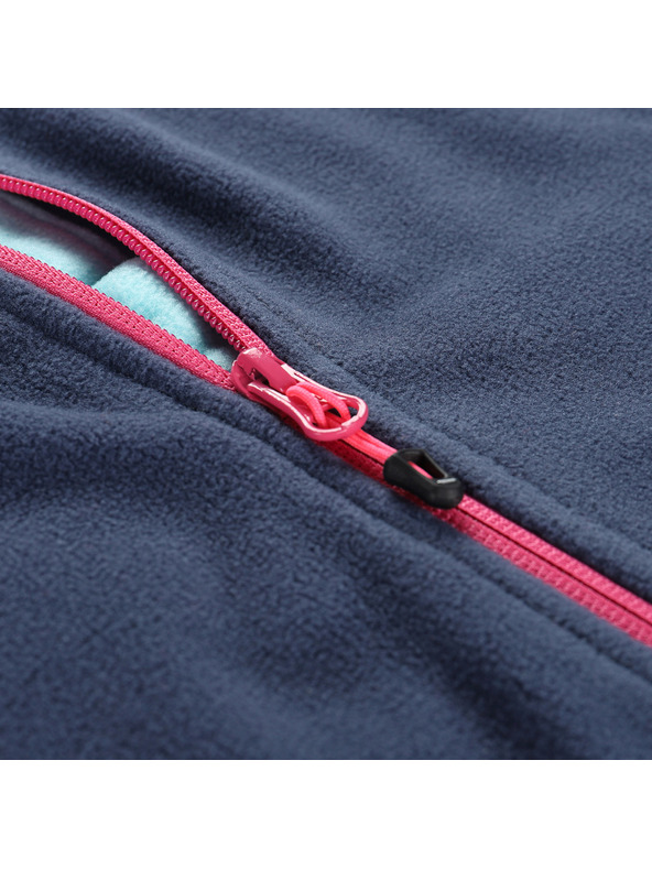 ALPINE PRO Otroška topla jopa iz mikroflisa ALPINE PRO SIUSO 3 limpet shell