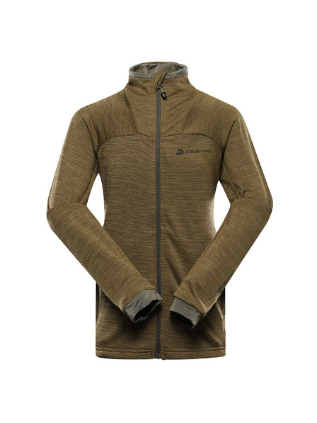 ALPINE PRO Otroška hitrosušeča jopa ALPINE PRO ONNECO 3 turtle green