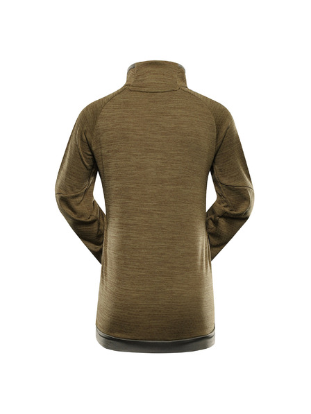 ALPINE PRO Otroška hitrosušeča jopa ALPINE PRO ONNECO 3 turtle green