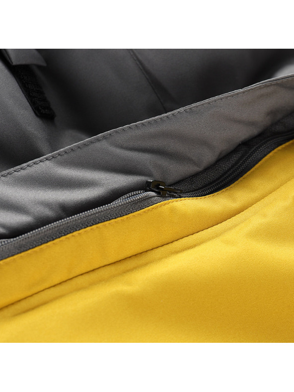 ALPINE PRO Moška smučarska jakna z membrano ptx snow ALPINE PRO DEAR 2 lemon curry