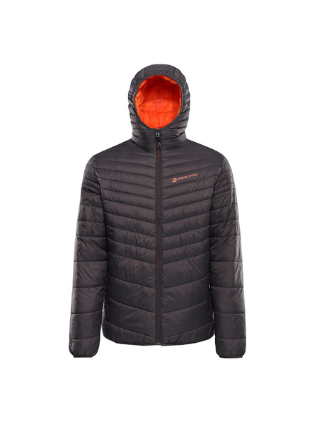 ALPINE PRO Moška obojstranska hi-therm jakna ALPINE PRO EROM dk.true gray