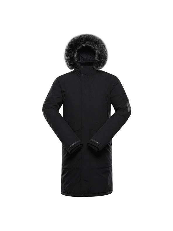 ALPINE PRO Moški zimski plašč z membrano ptx ALPINE PRO WUSS black