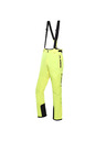 ALPINE PRO Moške smučarske hlače s membrano ptx ALPINE PRO LERMON nano yellow