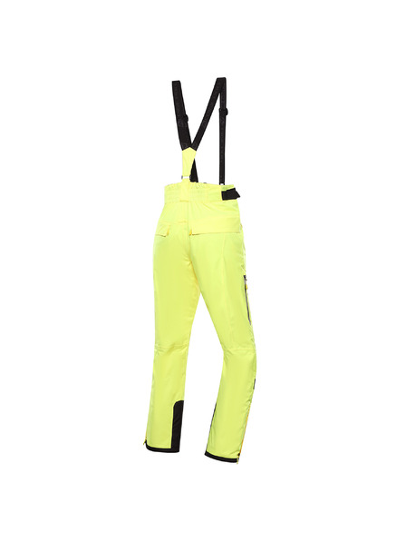 ALPINE PRO Moške smučarske hlače s membrano ptx ALPINE PRO LERMON nano yellow