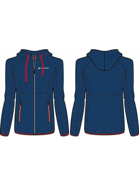 ALPINE PRO Moška jopica ALPINE PRO SELEN czech blue