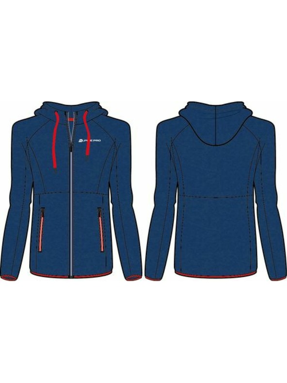 ALPINE PRO Moška jopica ALPINE PRO SELEN czech blue