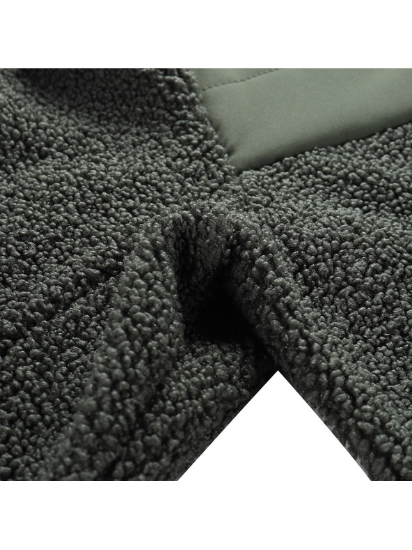 ALPINE PRO Moška sherpa jopa s supratherm ALPINE PRO FERAD 2 petrol