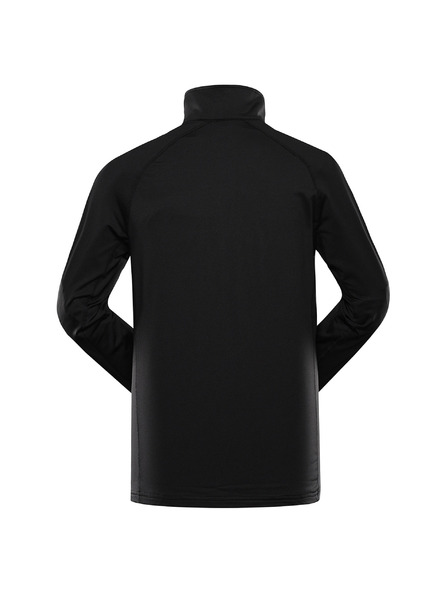 ALPINE PRO Moška jopica z zadrgo s prostretch ALPINE PRO QUERT 2 black